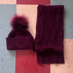 Scarf and a beanie